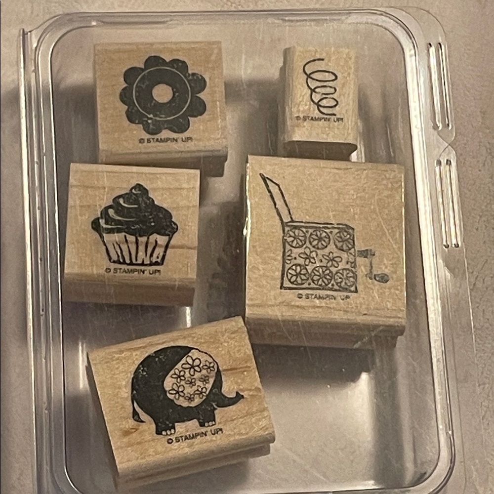 Stampin' Up! Out of the Box Wooden Stamp Set